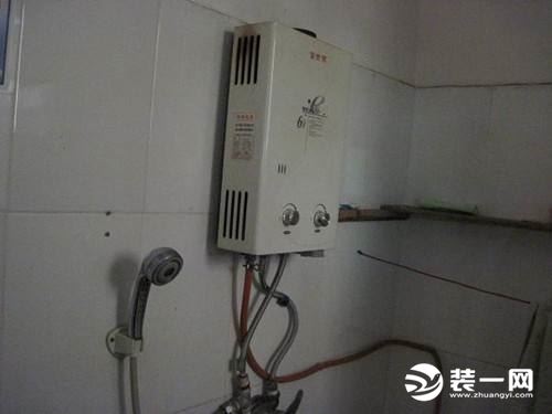 直排式热水器示意图