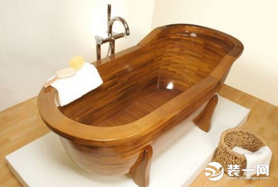 木浴缸示意图