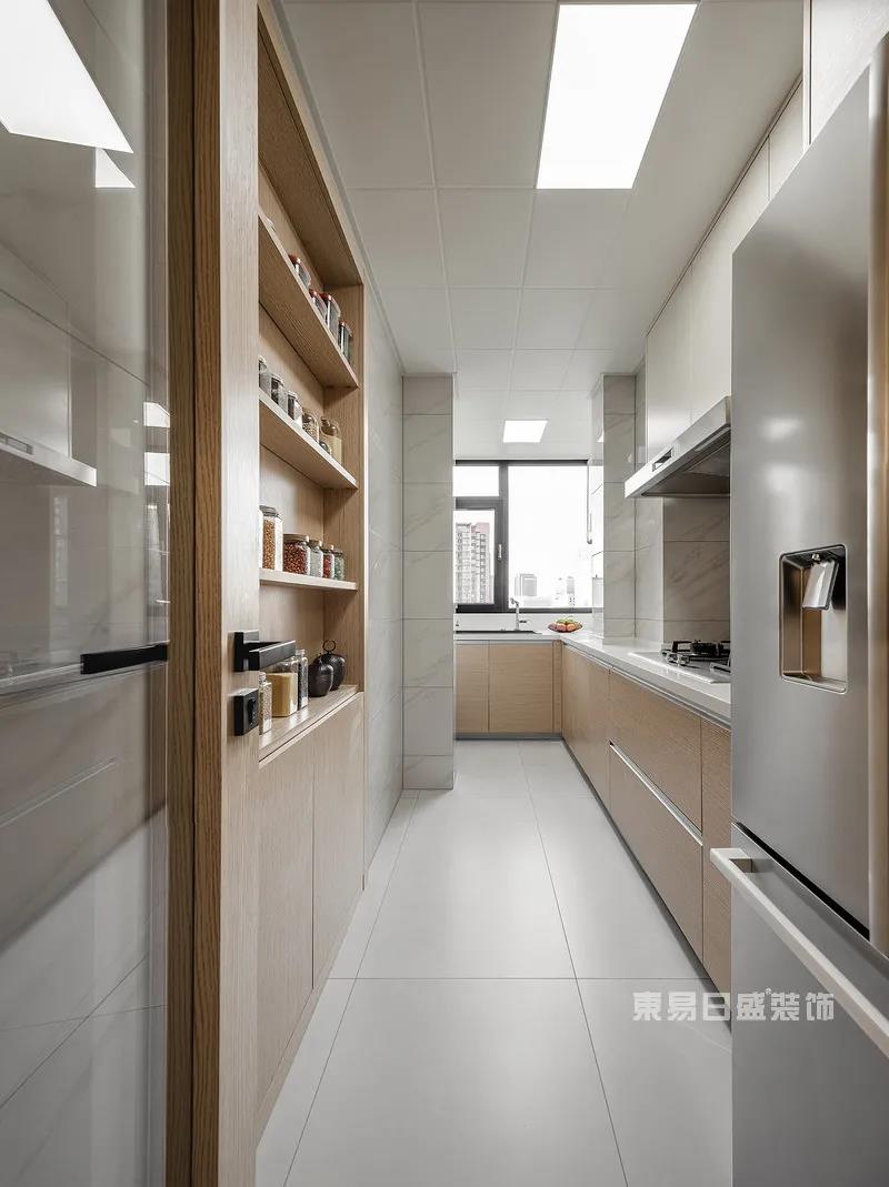 140平米新美式风格厨房设计效果图