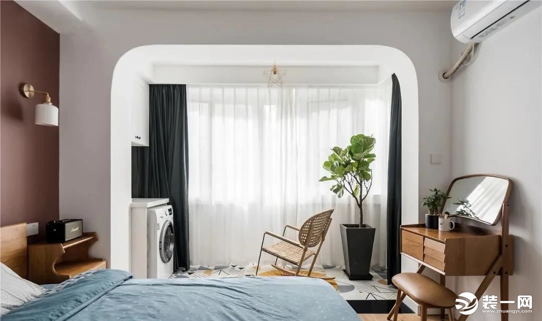 60平米北欧风格装修 小两居室装修设计效果图