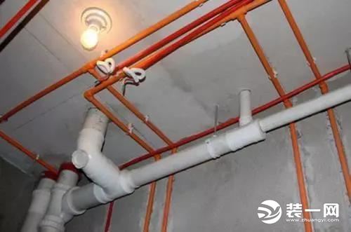 冷热水管安装施工图