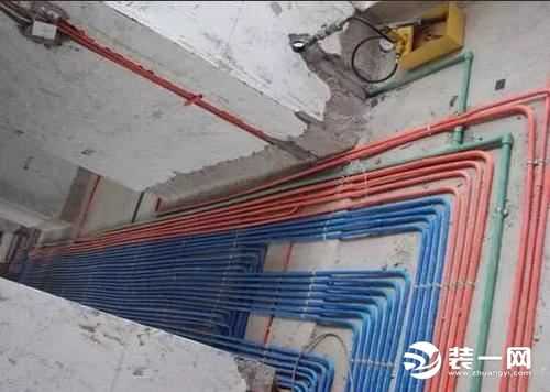 温州装修网水电地面开槽图片