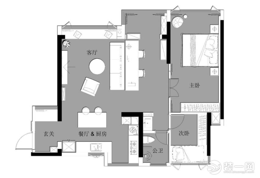 无主灯设计越来越普遍，他巧妙改变空间布局，舒适又高级