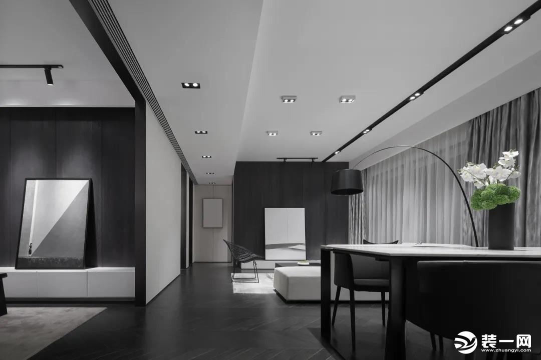 2021年高级灰色度客厅装修设计效果图
