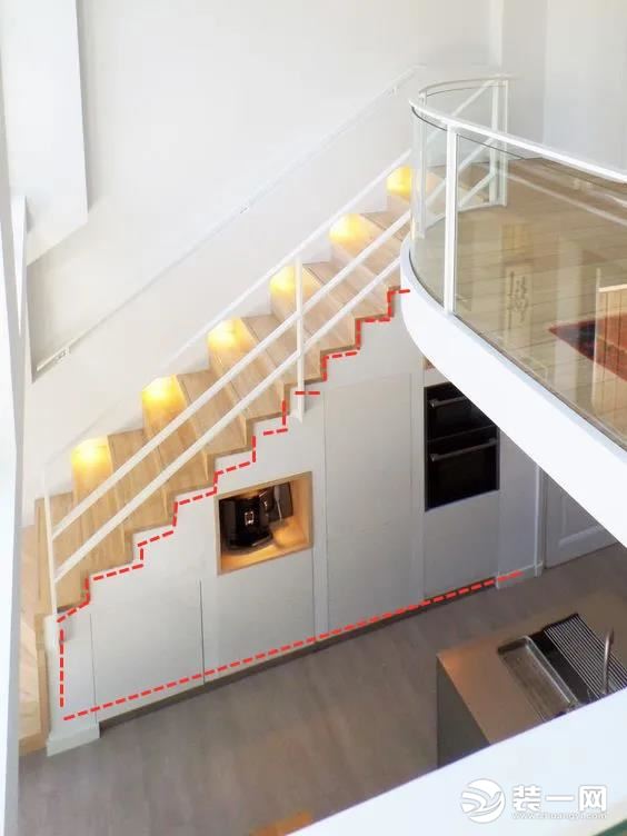 楼梯橱柜设计效果图