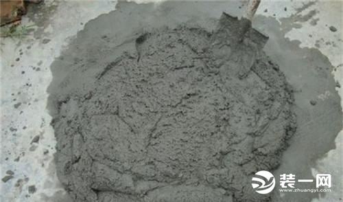 水泥砂浆示意图