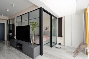 50平米現代輕奢裝修 一居室裝修設計