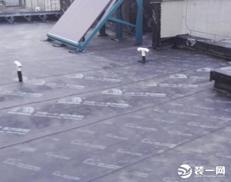 屋面卷材防水效果图