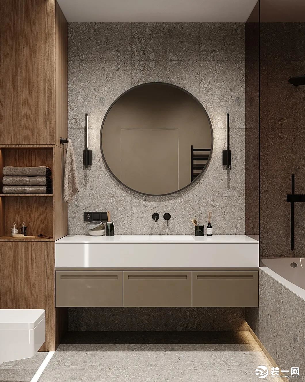 室内照明设计卫浴室设计效果图