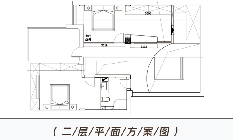 二层平面方案图