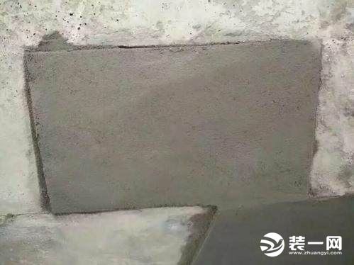 水泥砂浆刷墙效果图