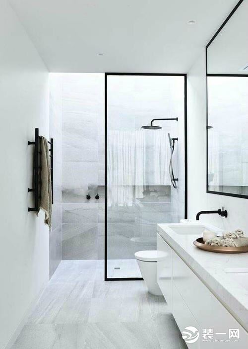 玻璃隔断淋浴房设计
