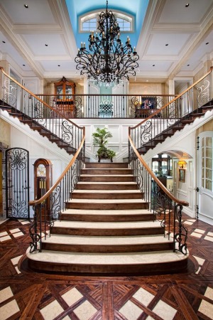 别墅楼梯设计效果图