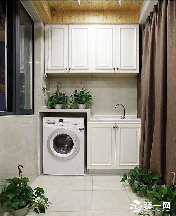 小户型洗衣机放在哪儿