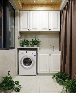 小户型洗衣机放在哪儿