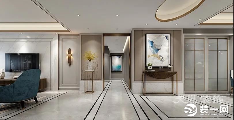 美巢装饰新中式四居室 精致、高品质，太美了！