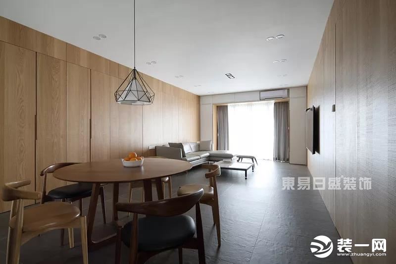 重庆东易日盛现代简约三居室 传递一种全新的生活方式