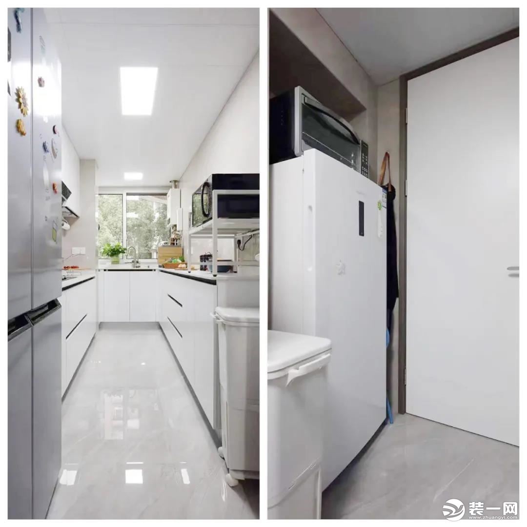 上海极家精装128平三居室设计 竟还暗藏了未来的适老需求