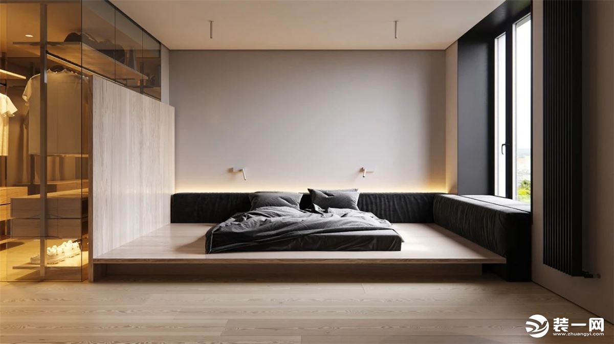 卧室一体式设计效果
