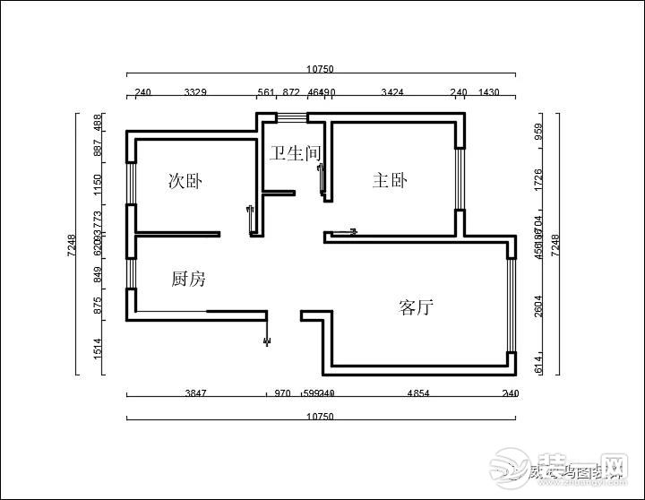 原始户型图