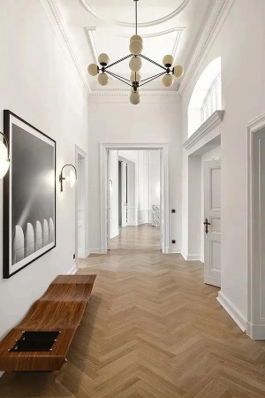 走廊裝修設計 長走廊裝修圖 大戶型長走廊裝修設計