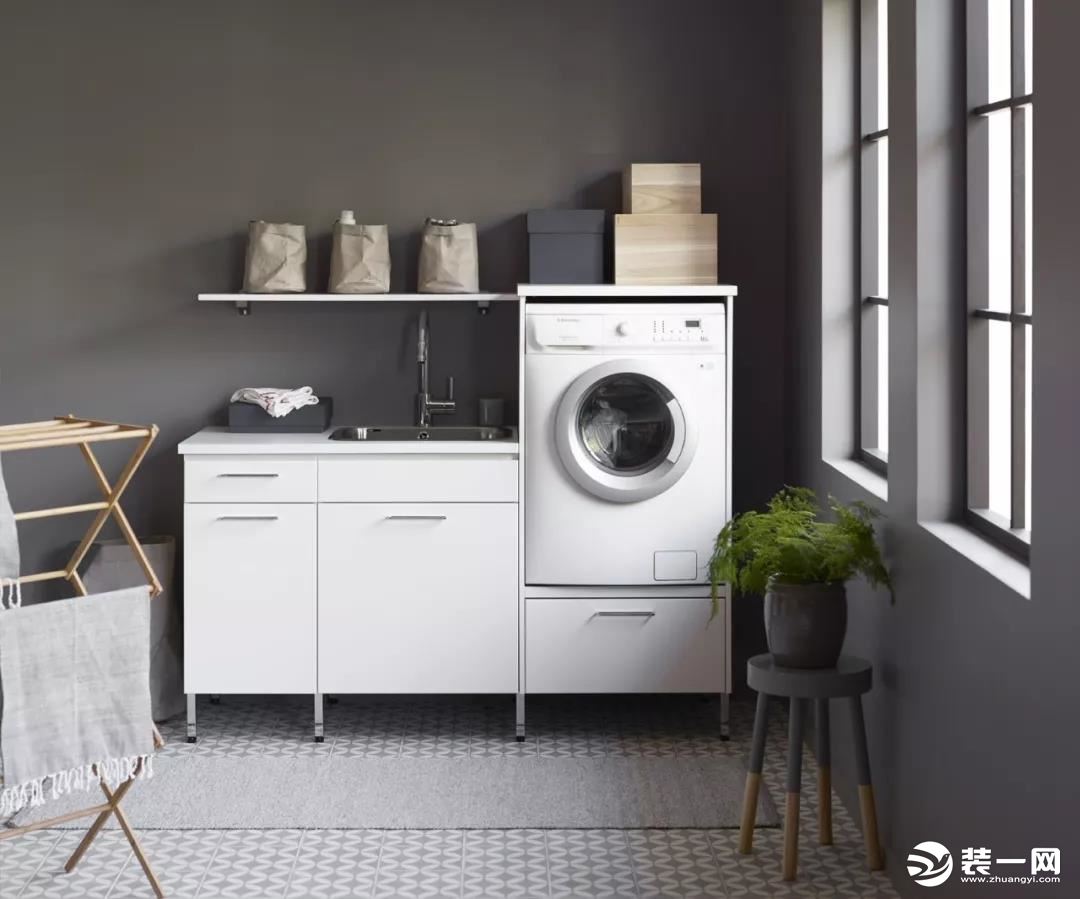 洗衣机放在什么位置好 洗衣机放在哪里 洗衣机设计