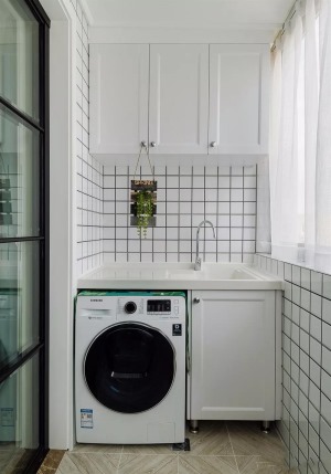 洗衣机放在什么位置好 洗衣机放在哪里 洗衣机设计