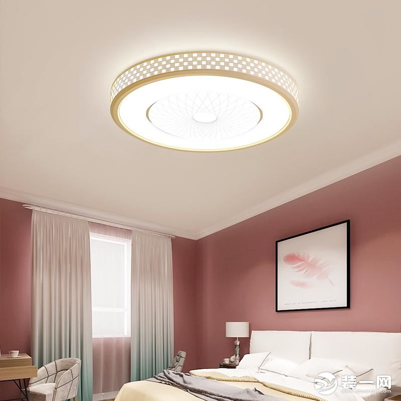 卧室吸顶灯现代简约效果图