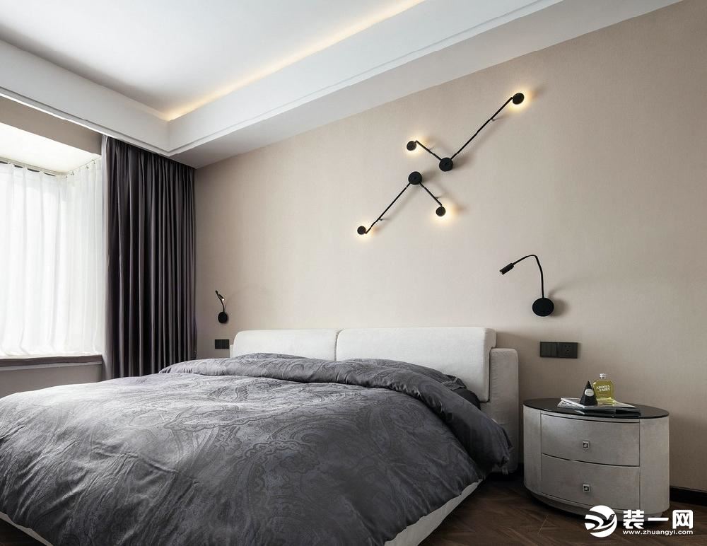 卧室壁灯现代简约效果图