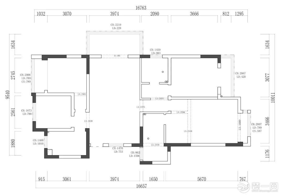 信阳交换空间装饰|133平旧房改造案例，新中式雅韵家居！