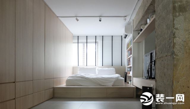 卧室照明设计 极简收纳空间效果图