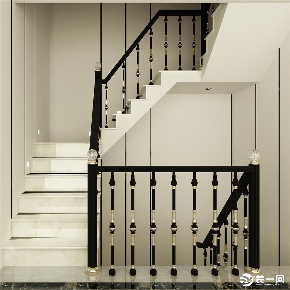 复式房屋楼梯设计效果图