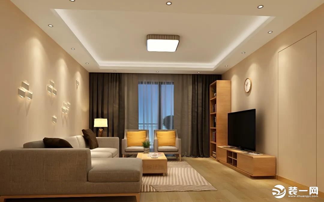 客厅要不要装吸顶灯 什么样的客厅适合装吸顶灯 吸顶灯的优缺点图