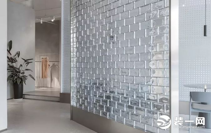 玻璃砖墙安装效果图