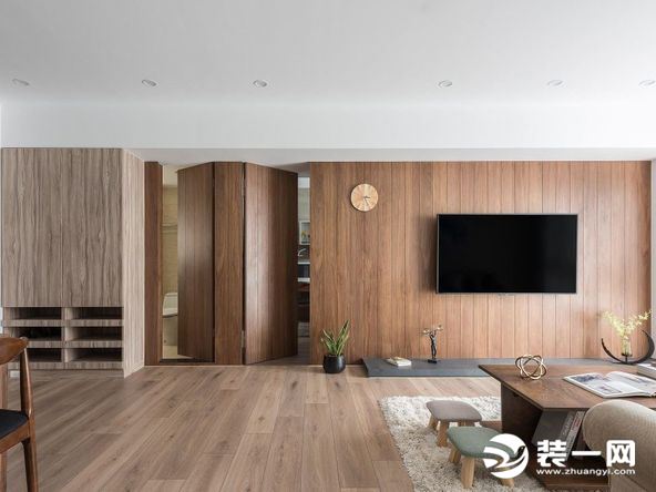 客厅电视墙怎么设计好看 4种不同材质及风格的电视墙设计图
