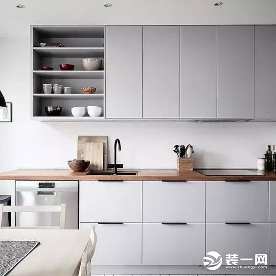 家装橱柜装修四步走，让你的厨房空间扩大一倍，厨房装修效果图