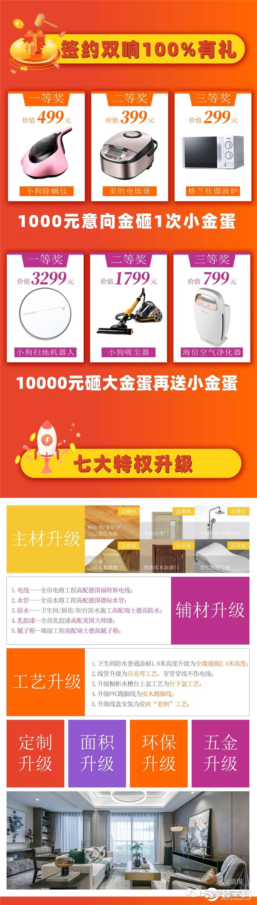 上海金地新家装饰活动宣传图