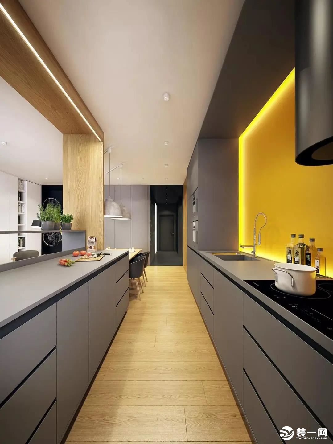 厨房怎么装修好看实用 中式厨房和西式厨房结合图