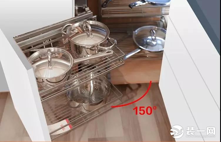 L型橱柜如何设计，厨房装修效果图