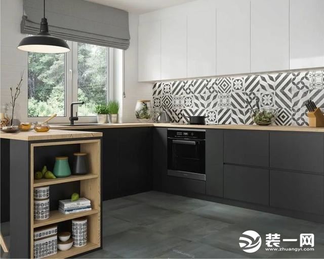 厨房瓷砖安装效果图