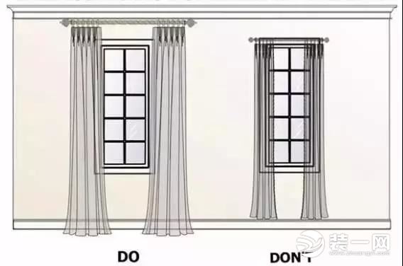 广州装修网：窗帘轨道用明轨还是暗轨好？窗帘布料怎么选图
