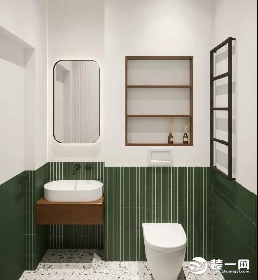 卫生间瓷砖怎么铺，卫生间装修效果图