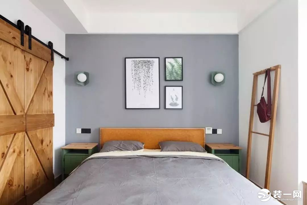 卧室床头背景墙设计效果图