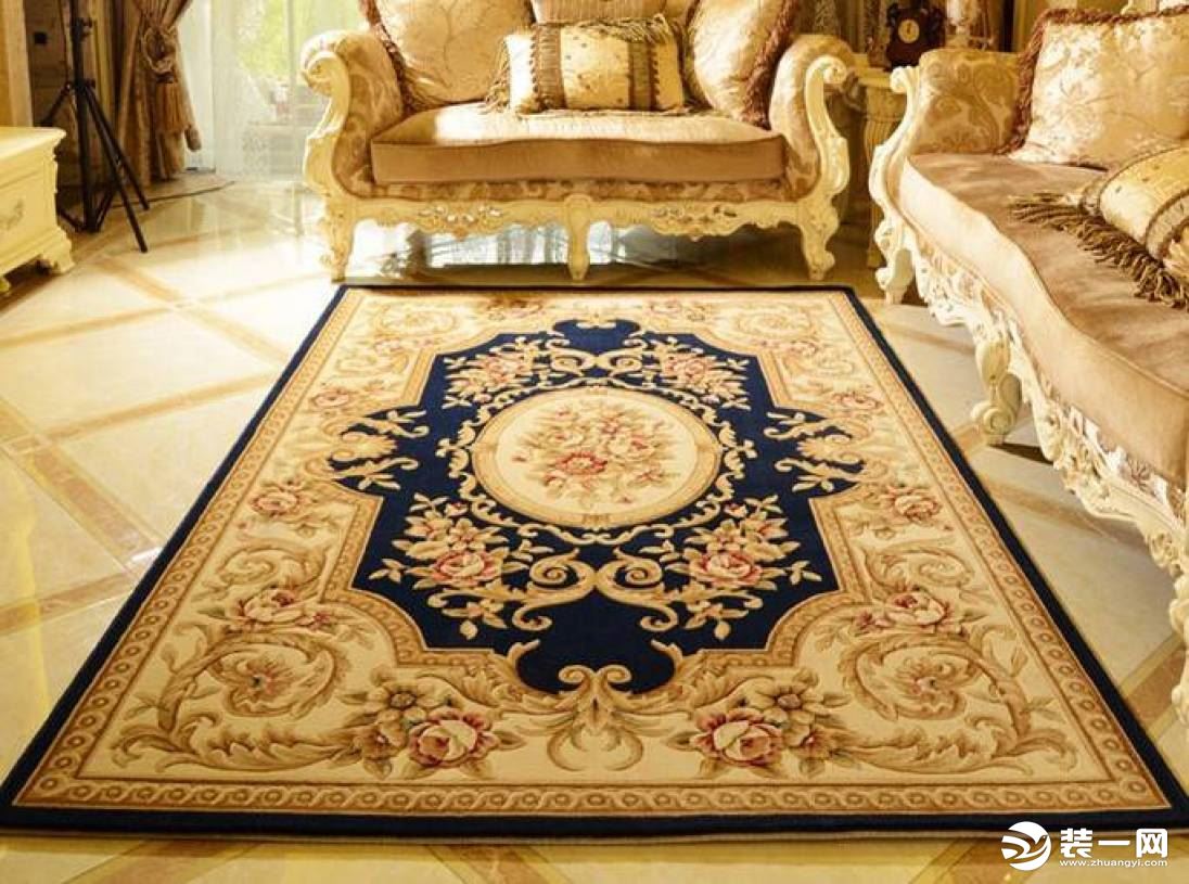 家装地毯搭配效果图