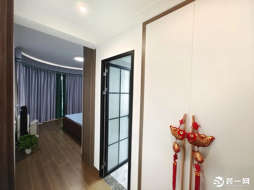 广州聚轩装饰100平三房两厅新中式实景案例图