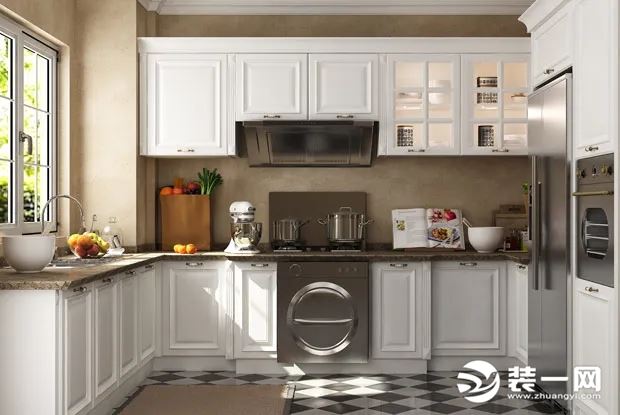 厨房橱柜安装效果图
