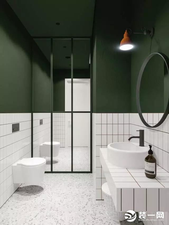 卫生间瓷砖怎么贴，卫生间装修效果图