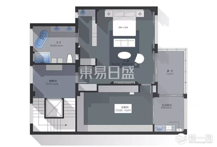 670别墅平面布置图