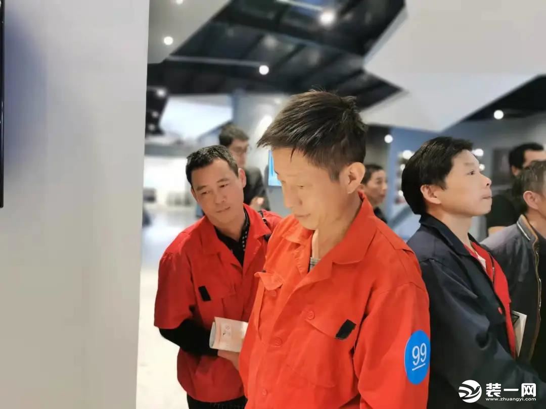 上海尚层装饰工人参赛图