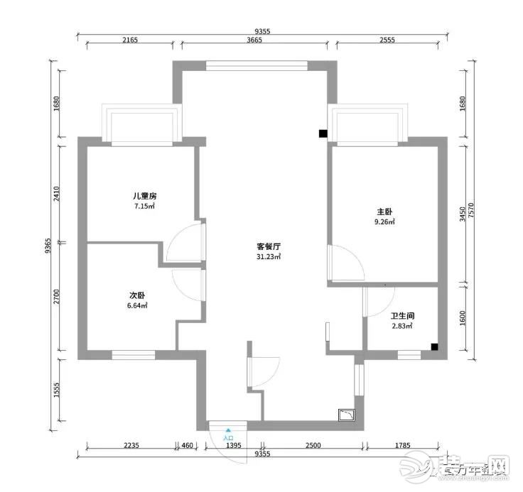 平面效果图